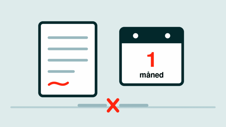Opsigelse af internet: regler og varsel